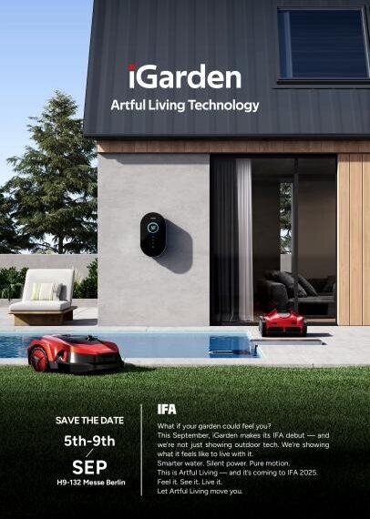 iGarden Prepares for European Debut at IFA 2025 – A New Vision for Outdoor Living
