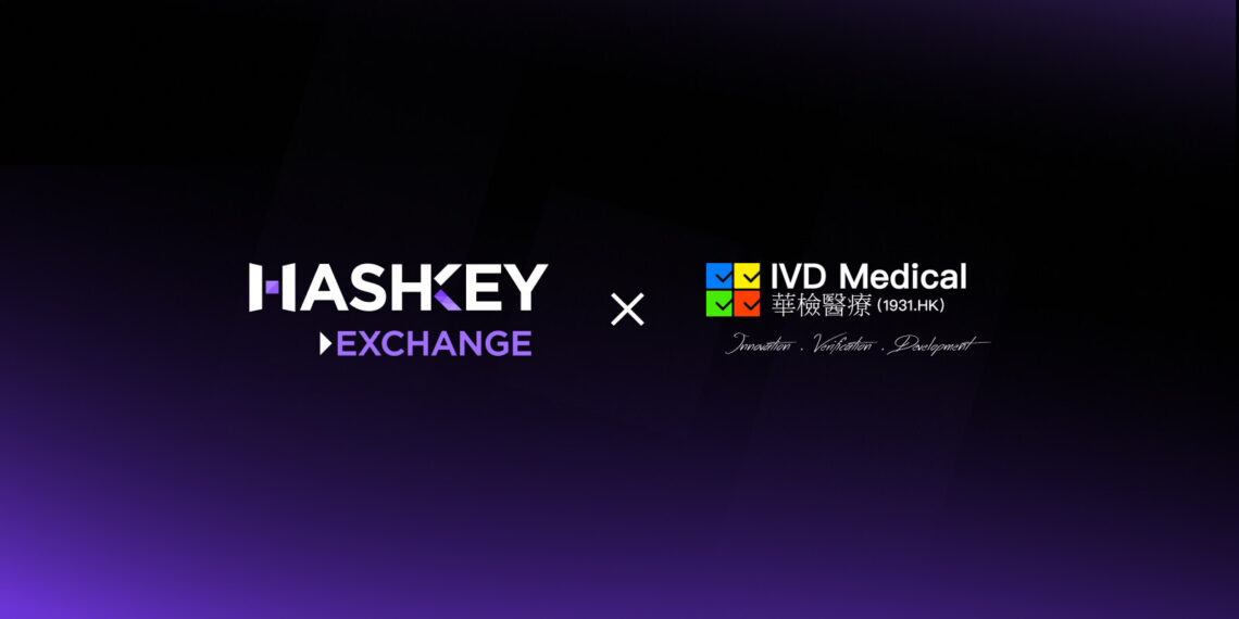 HK-listed IVD Medical Invests HK$149M in Ethereum through HashKey Exchange