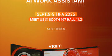 viaim Presents OpenNote at IFA 2025, Stylish AI Earbuds Designed for Work, Inspiration, and Everyday Life