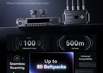 Hollyland Launches New Large-Scale Wireless Intercom System for Broadcast, Events, and Industrial Use