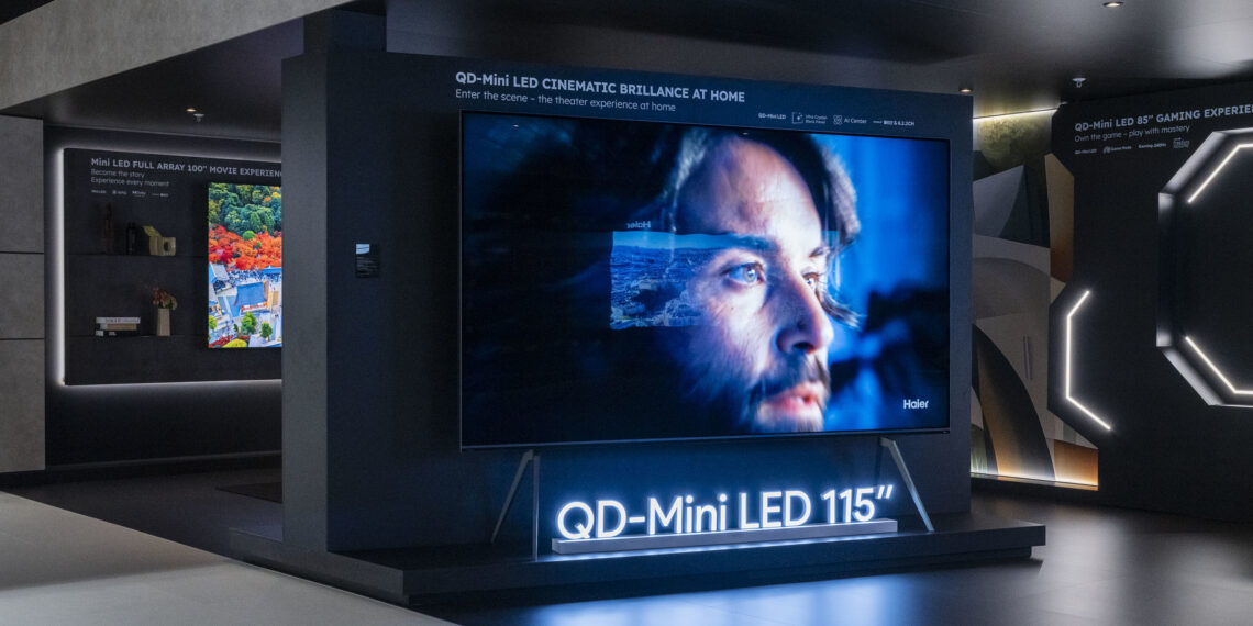 Haier TV Presents New Flagship Series at IFA 2025: Big Screens with AI-Powered Immersive Experience