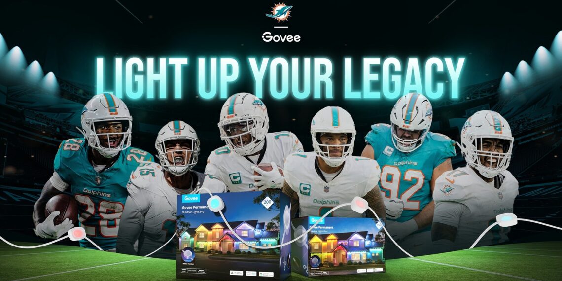 Govee Announces Partnership with Miami Dolphins