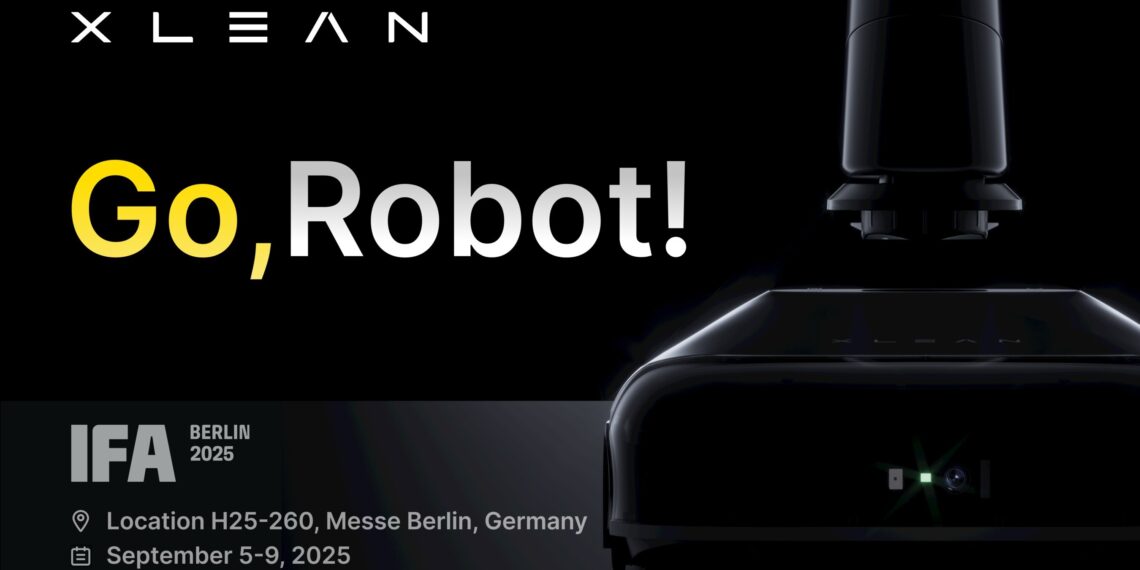 xLean TR1 Debuts at IFA 2025: The World’s First Dual-Form AI Cleaning Robot with Self-Evolving Intelligence