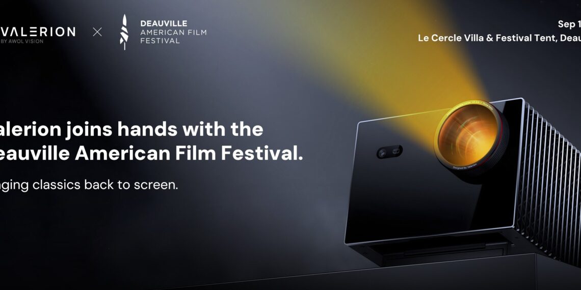 Valerion Partners with Deauville American Film Festival to Inspire a New Era of Home Cinema