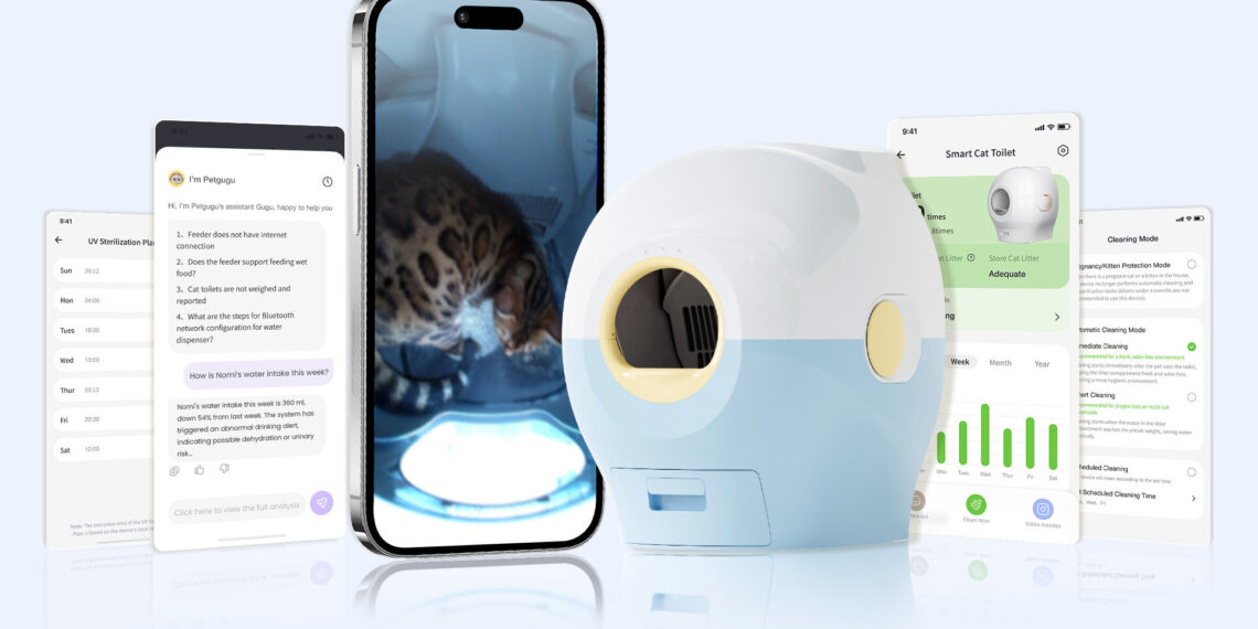 Meet petgugu’s World’s First Self-Flushing Smart Cat Toilet at IFA: Redefining Hygiene and Health for Pet Families