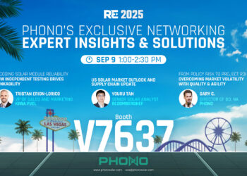 PHONO to Host Expert Networking Event at RE+ 2025: Exploring New Pathways for U.S. Solar Development