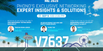PHONO to Host Expert Networking Event at RE+ 2025: Exploring New Pathways for U.S. Solar Development