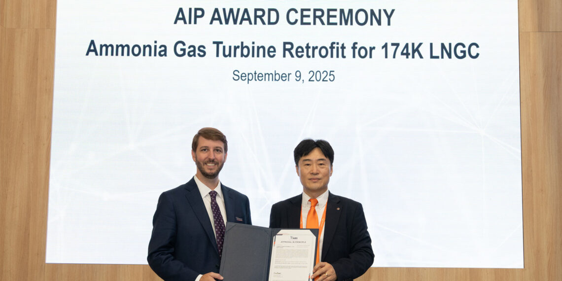 Hanwha Power Systems Receives Approval in Principle (AiP) from ABS for 174K LNG Carrier Ammonia Fuel Gas Turbine Retrofit