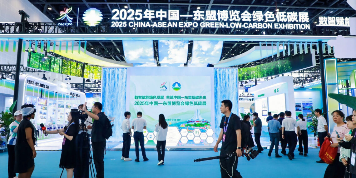 2025 China-ASEAN Expo Green and Low-Carbon Exhibition Unfolds in Nanning, China