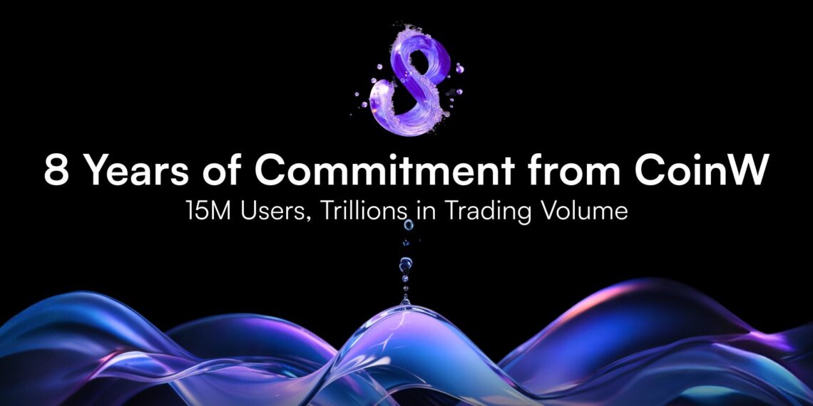 15M Users, Trillions in Trading Volume and 8 Years of Commitment from CoinW