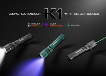 ACEBEAM Unveils K1 EDC Flashlight with Three Light Sources