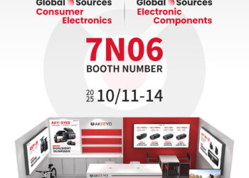 AKEEYO Unveils AKY-NV-X2, AKY-710 Lite and AKY-730 Pro at Global Sources Consumer Electronics Show Hong Kong 2025