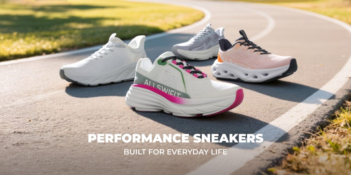 ALLSWIFIT Introduces StediBase, SwiftPlush and ActiveAiry: Performance Sneakers Built for Everyday Life