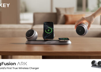 AUKEY Unveils MagFusion Ark, the World’s First Modular True Wireless Charger, at IFA 2025