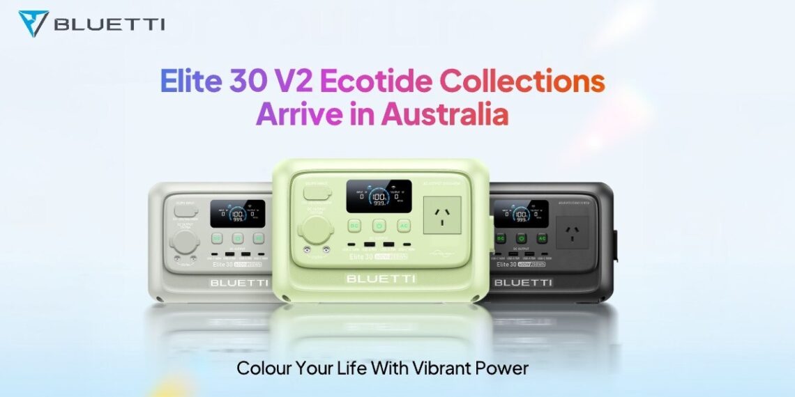 BLUETTI Launches Elite 30 V2 in Two New Colors for Australian Market