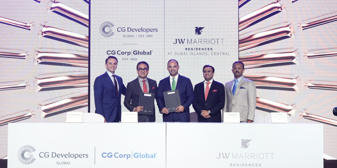 CG Developers Global announces signing with Marriott International and the launch of the first JW Marriott Residence in Dubai
