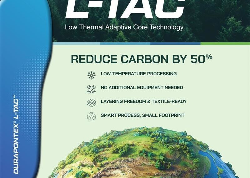 DSC® Launches DURAPONTEX® L-TAC: A Breakthrough Low-Temp Foam Technology Reducing Energy Usage