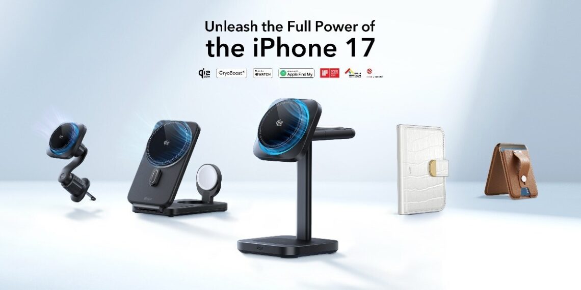 ESR Introduces Next-Level MagSafe Accessories to Unleash the iPhone Air and 17 Series’ Full Potential
