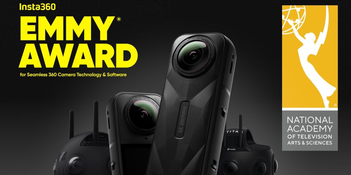 Insta360 Wins Emmy® Award for Innovative 360 Camera Technology and Seamless Software