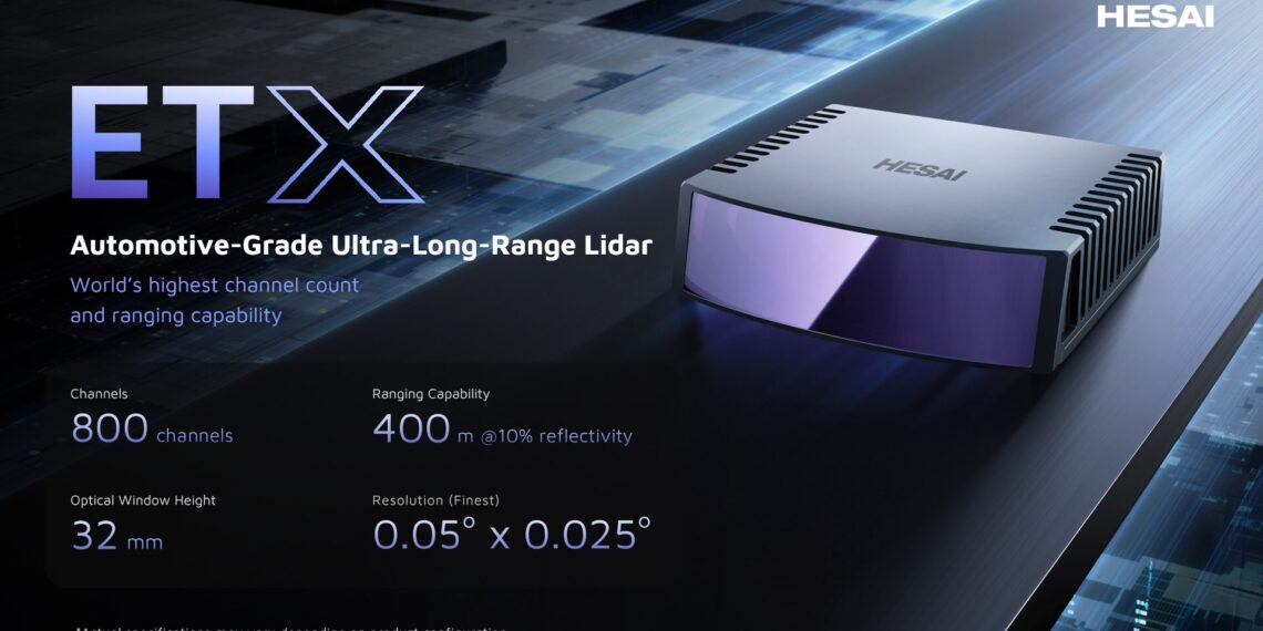 Hesai Showcases Next-Gen High-Performance Lidars at IAA Mobility 2025, Mass Production Expected in 2026