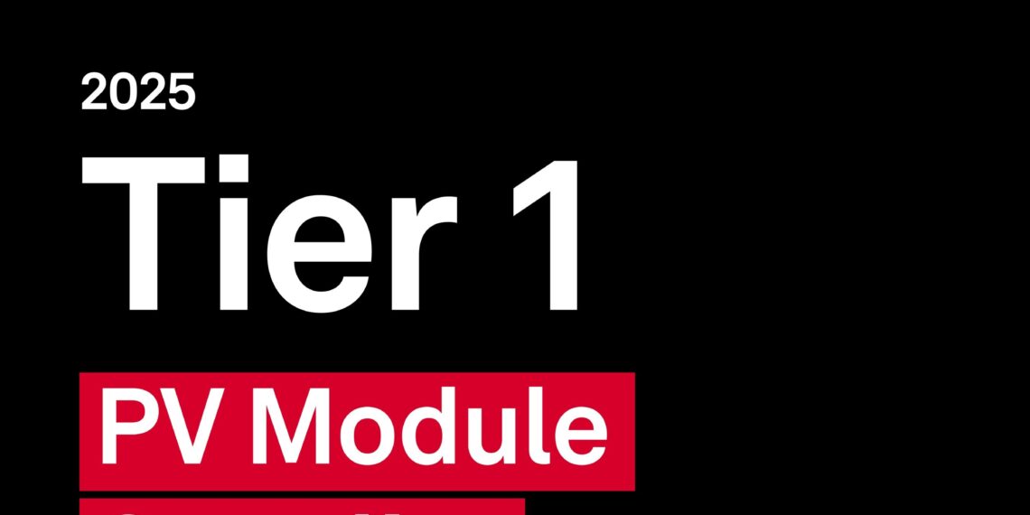 JA Solar Recognized as Tier 1 PV Module Supplier by S&P Global Commodity Insights