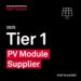 JA Solar Recognized as Tier 1 PV Module Supplier by S&P Global Commodity Insights