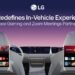 LG REDEFINES IN-VEHICLE EXPERIENCE WITH XBOX GAMING AND ZOOM MEETINGS PARTNERSHIPS