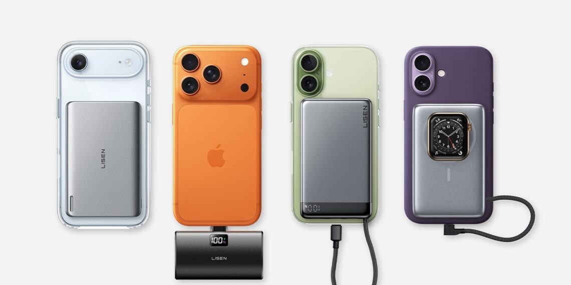 LISEN’s Four Power Banks Deliver New Multi-Scenario Charging Experiences for iPhone 17 Series