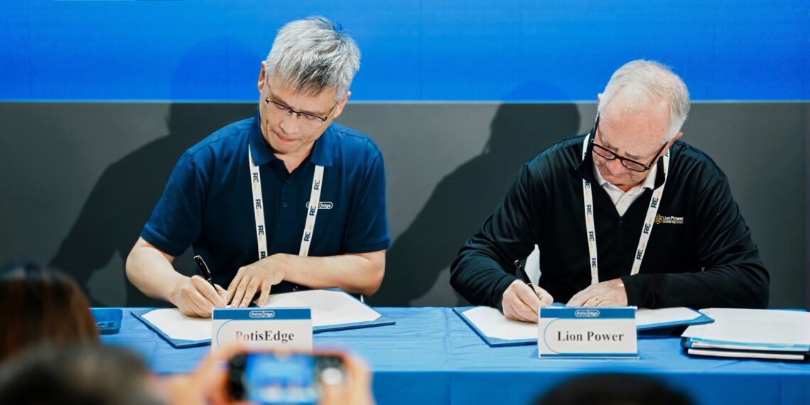PotisEdge and Lion Power Forge Strategic Partnership to Drive Innovation in North American Material Handling Energy Solutions