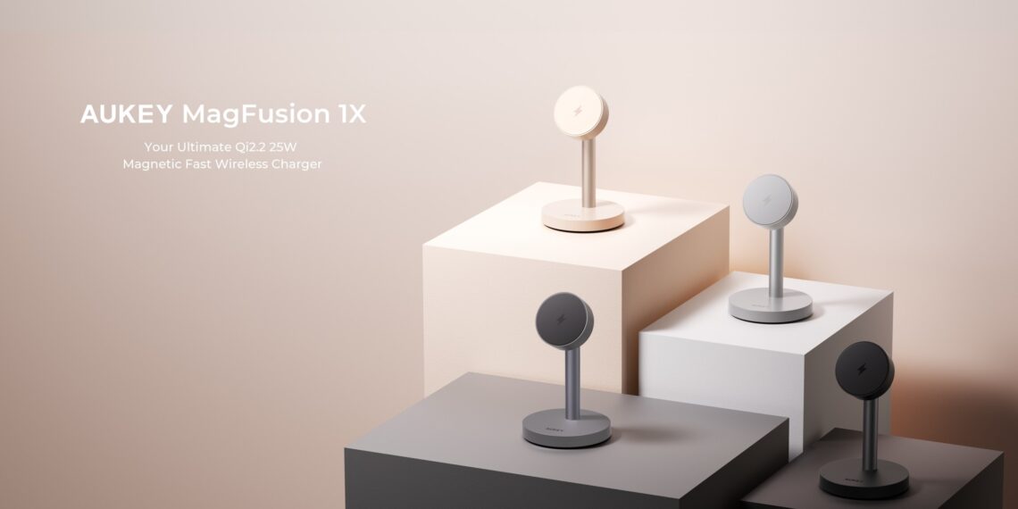 AUKEY Releases MagFusion 1X: Fast, Stylish, and Affordable Qi2.2 Wireless Charging Stand