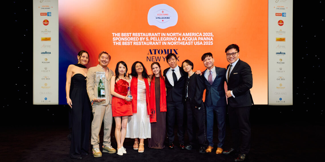 ATOMIX IN NEW YORK CITY IS NAMED NO.1 IN THE INAUGURAL LIST OF NORTH AMERICA’S 50 BEST RESTAURANTS 2025