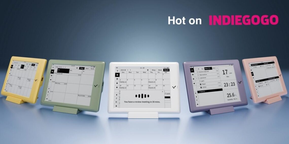 The World’s First AI-Powered E-Ink Calendar, Coming Soon to Indiegogo