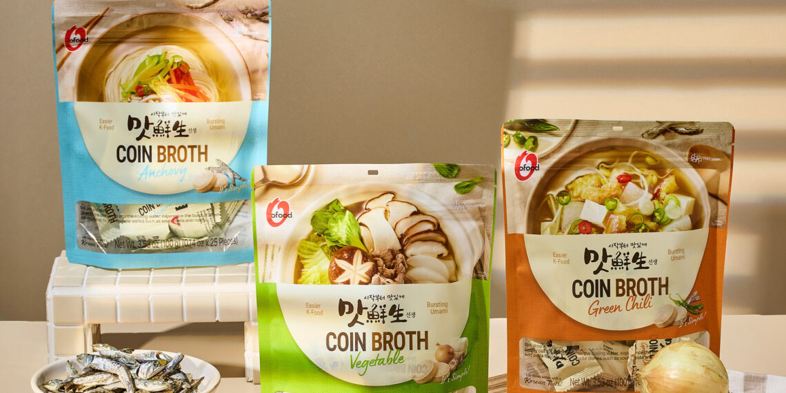 Daesang’s Global Food Brand O’food Launches Three Varieties of Coin Broth