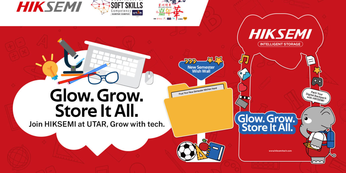HIKSEMI Lights Up UTAR Kampar Campus with “Glow. Grow. Store It All” Campaign