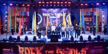 United Nations Rock the Goals in Malaysia