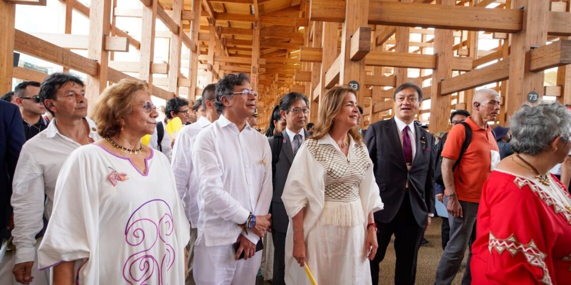 President Gustavo Petro visits Expo 2025 Osaka, Kansai
