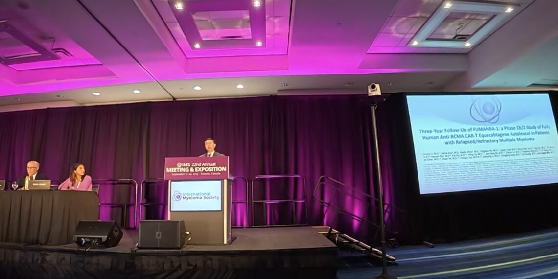 2025 IMS | IASO Bio Highlights Three-Year Follow-Up Data of CAR-T Cell Therapy Fucaso for Multiple Myeloma Treatment