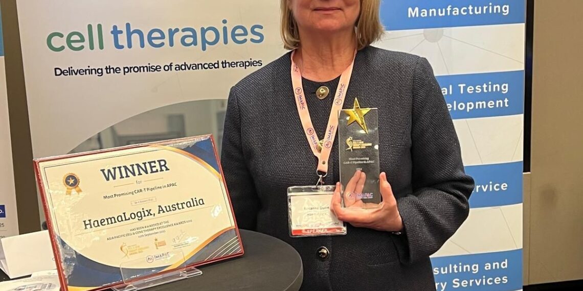 HaemaLogiX wins “Most Promising CAR-T Pipeline in APAC” at the Asia Pacific CGT¹ Excellence Awards 2025