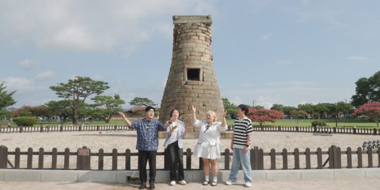 Arirang TV and Gyeongsangbuk-do Ambassador Park Guyoon, Joined by Comedian Hong Yunhwa, Bring Gyeongju’s Story to Viewers Worldwide