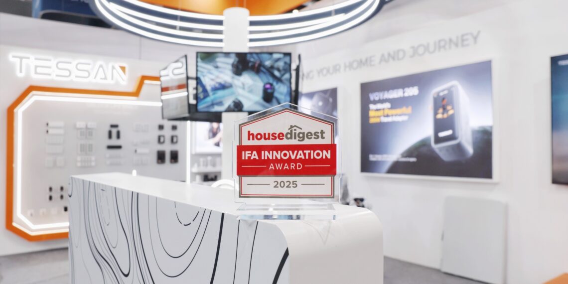 TESSAN Honored with House Digest Innovation Award at IFA 2025