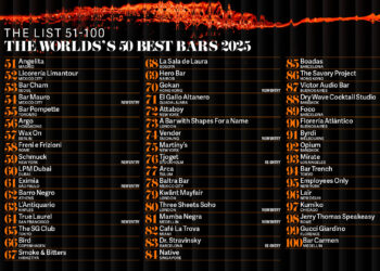 THE WORLD’S 50 BEST BARS UNVEILS LIST OF BARS RANKED FROM 51-100