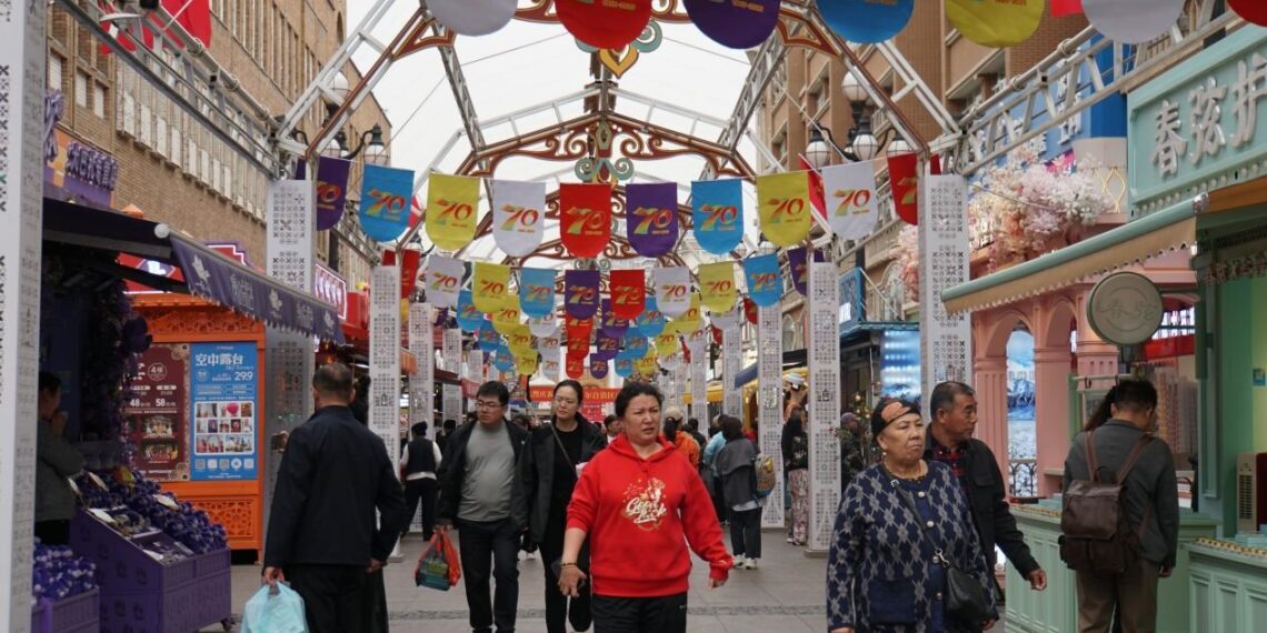 Xinjiang celebrates seven decades of progress