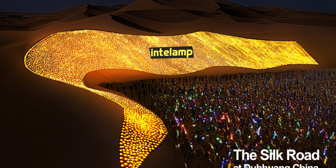 intelamp Sets Guinness World Record for Largest Display of Solar-Powered LEDs