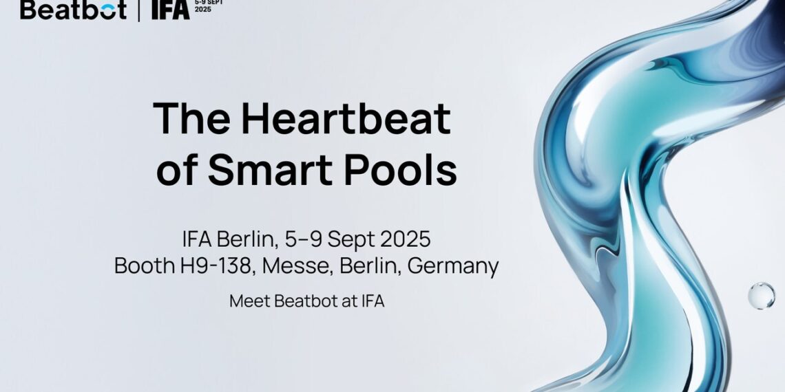Award-Winning AquaSense 2 Series Takes Center Stage at IFA 2025 with Beatbot