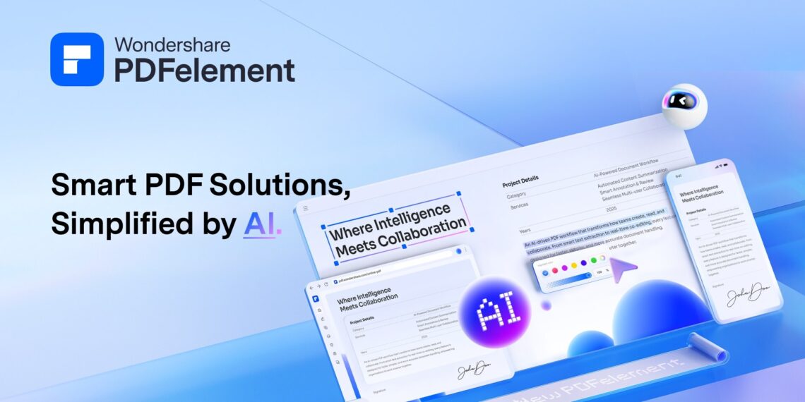 Wondershare Launches PDFelement V12, Integrating Advanced AI to Redefine PDF Productivity