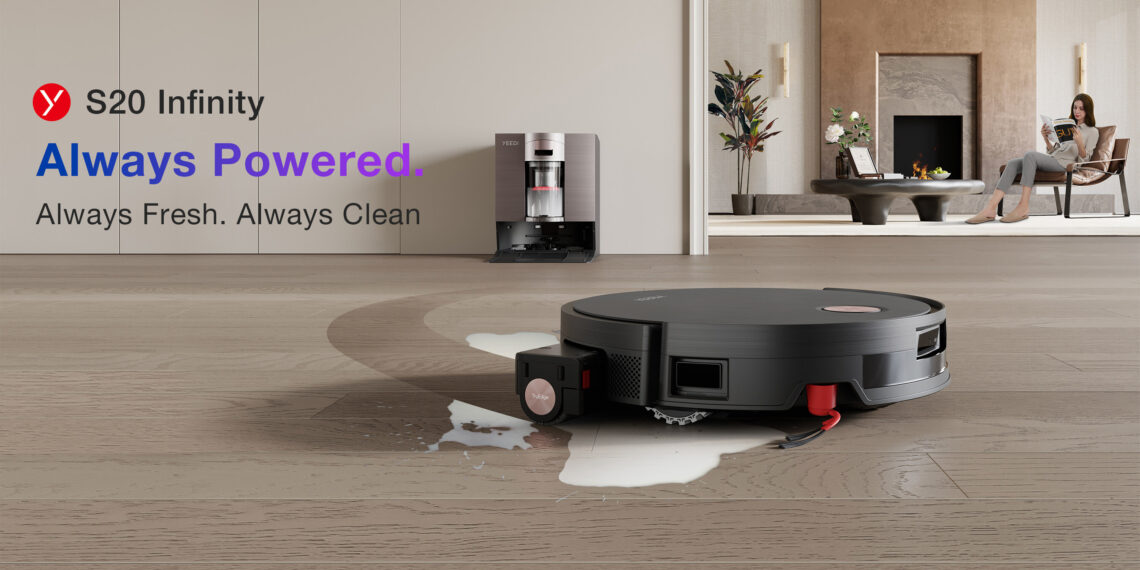 YEEDI launches S20 Infinity: Unbeatable Battery Life Meets Evolved Cleaning Technology