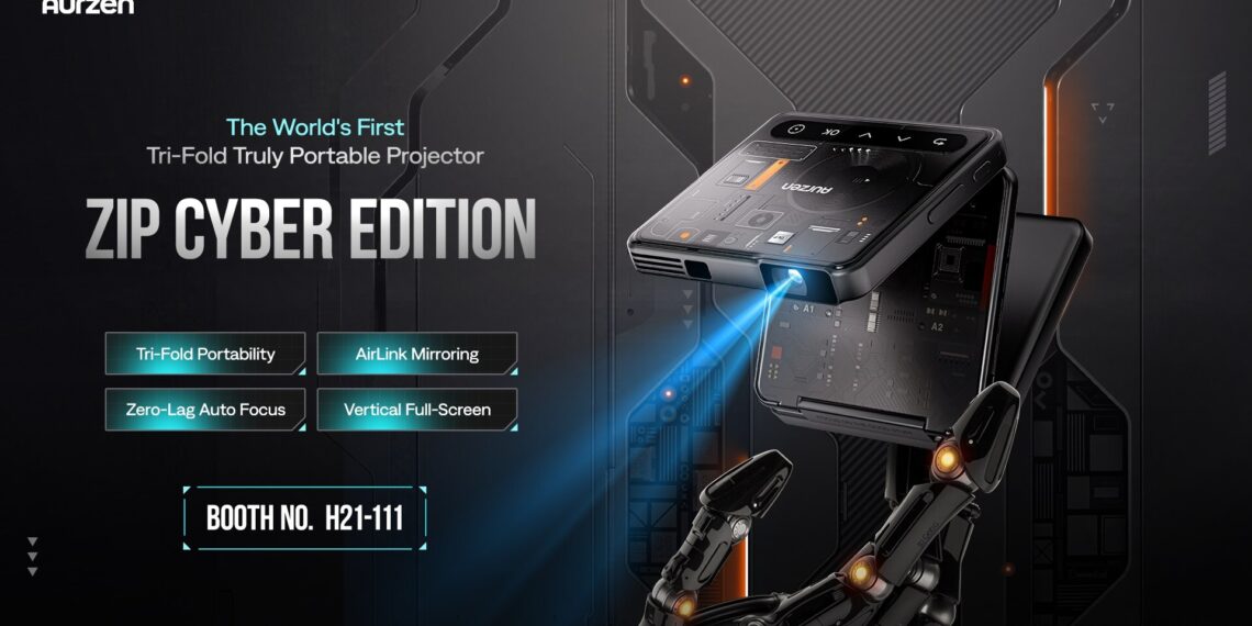 Aurzen Debuts ZIP Cyber Edition Projector at IFA 2025