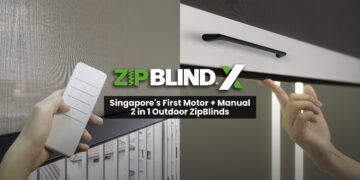 Singapore’s first hybrid outdoor blind puts control back in homeowners’ hands