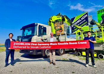 Zoomlion Delivers its First Germany-Made Knuckle Boom Crane, Strengthening European Localization Strategy
