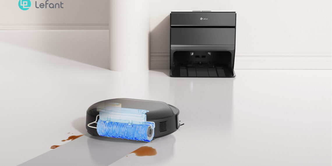 Lefant Unveils M5 Robotic Vacuum at IFA 2025: Combining Compact Design with Instant Self-Cleaning Roller Mopping Technology
